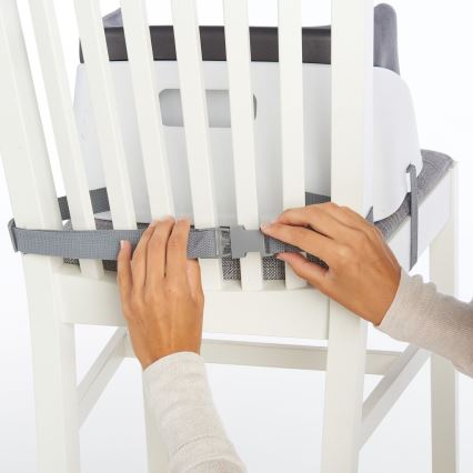 Ingenuity - Almofada para cadeira de refeição 2em1 SMARTCLEAN TODDLER cinzento