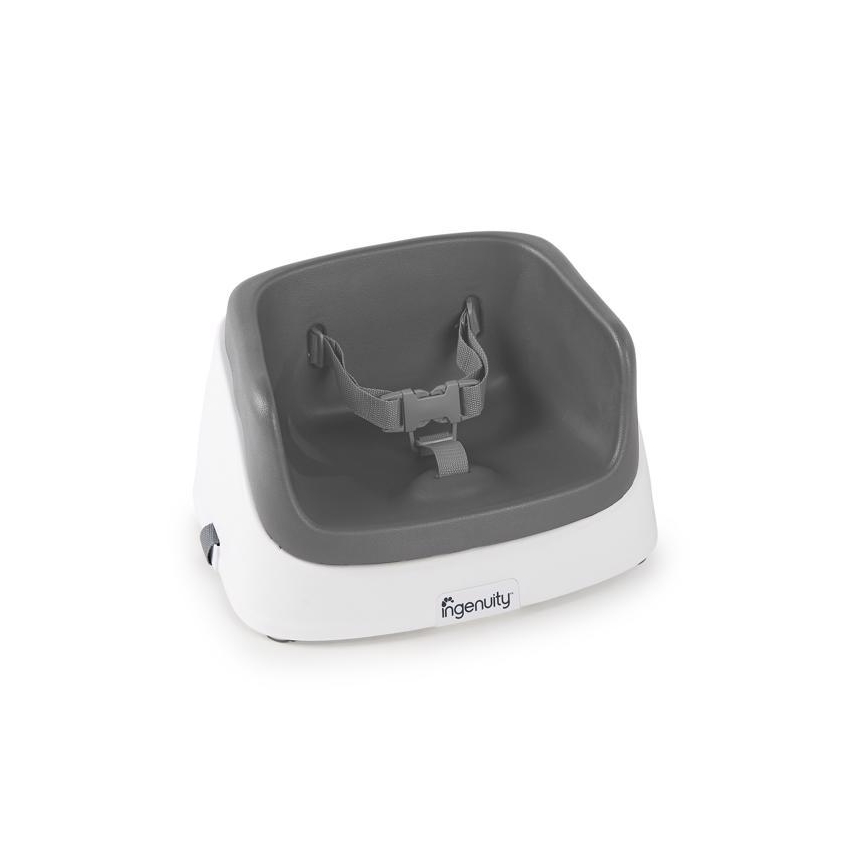 Ingenuity - Almofada para cadeira de refeição 2em1 SMARTCLEAN TODDLER cinzento