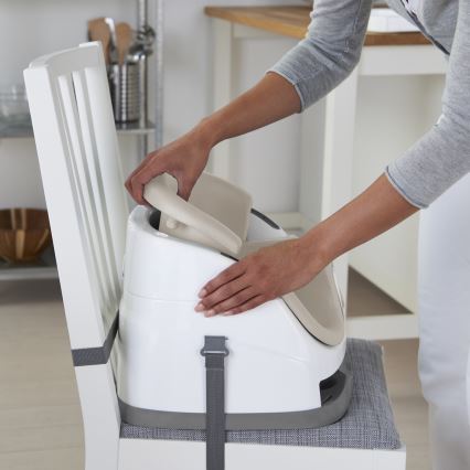 Ingenuity - Assento 2 em 1 para cadeira de refeição BABY BASE bege