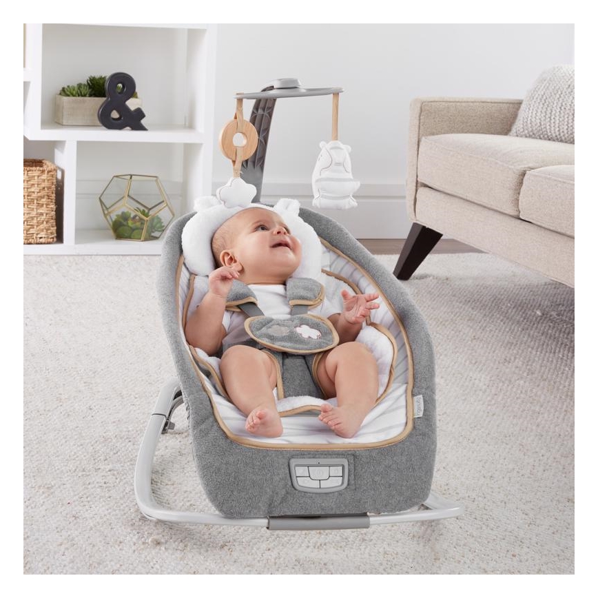 Ingenuity - Balancé vibratório para bebé com melodia BOUTIQUE