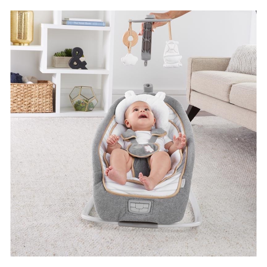 Ingenuity - Balancé vibratório para bebé com melodia BOUTIQUE
