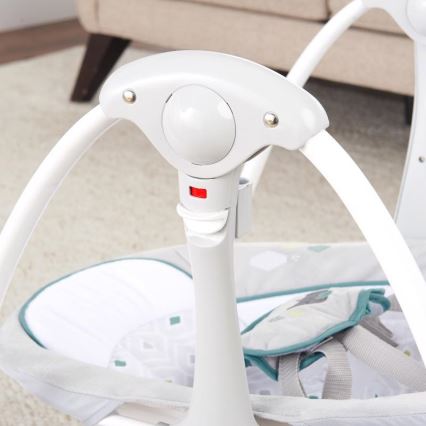 Ingenuity - Balanço vibratório infantil com melodia 2 em 1 NASH 4xLR20