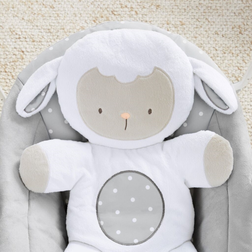 Ingenuity - Baloiço para bebé com melodia CUDDLE LAMB