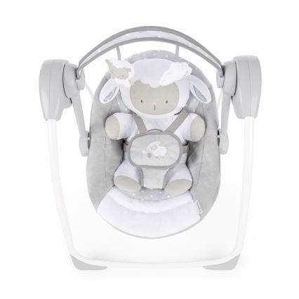 Ingenuity - Baloiço para bebé com melodia CUDDLE LAMB