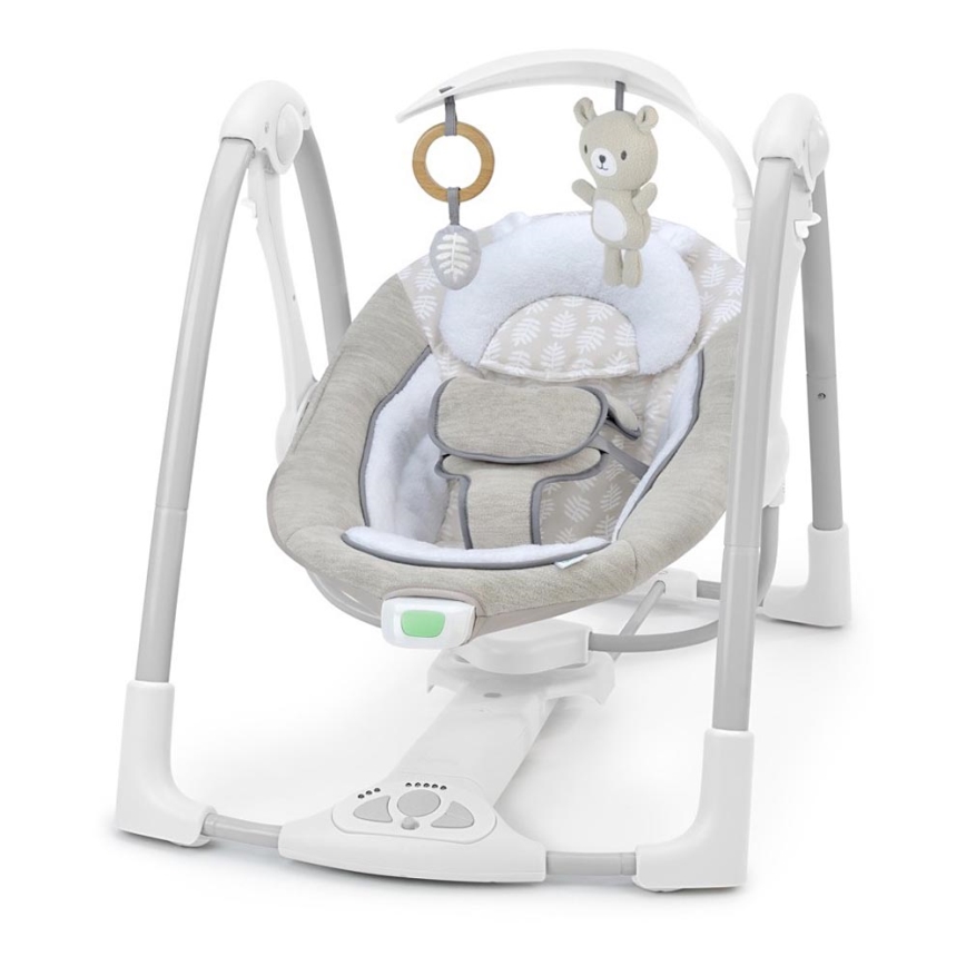 Ingenuity - Baloiço vibratório para bebé com melodia 2em1 WYNN