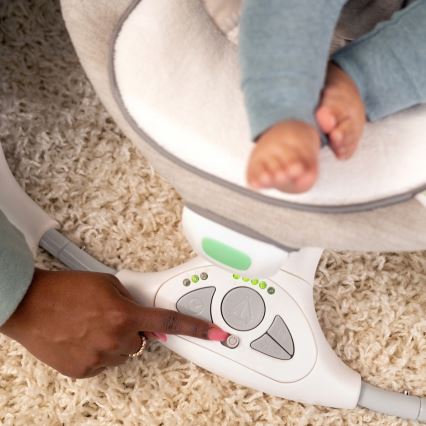 Ingenuity - Baloiço vibratório para bebé com melodia 2em1 WYNN