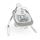 Ingenuity - Baloiço vibratório para bebé com melodia ANYWAY SWAY 4xLR14