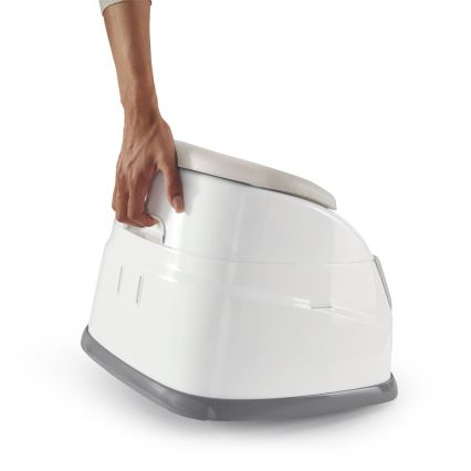Ingenuity - Banco elevatório 2em1 BABY BASE bege