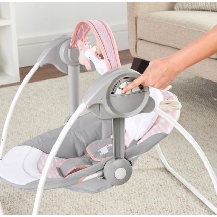 Ingenuity - de Criança baloiço com uma melodia FLORA THE UNICORN 4xLR14