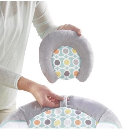 Ingenuity - Espreguiçadeira vibratória para bebé com melodia MORRISON 3xC