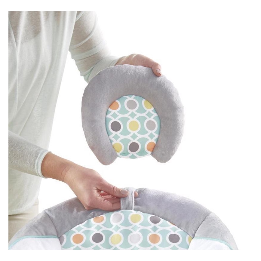 Ingenuity - Espreguiçadeira vibratória para bebé com melodia MORRISON