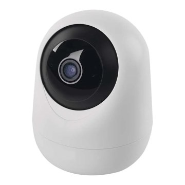 Inteligente interior swivel câmara com sensor de movimento GoSmart 5V Wi-Fi Tuya branco