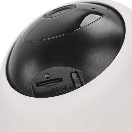 Inteligente interior swivel câmara com sensor de movimento GoSmart 5V Wi-Fi Tuya branco