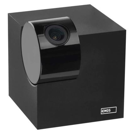 Inteligente interior swivel câmara com sensor de movimento GoSmart 5V Wi-Fi Tuya preto