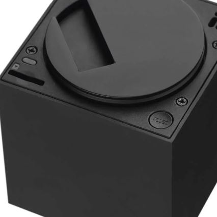 Inteligente interior swivel câmara com sensor de movimento GoSmart 5V Wi-Fi Tuya preto