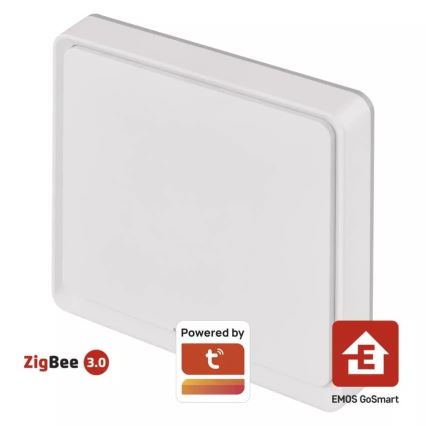 Interruptor 1-botão GoSmart Tuya branco