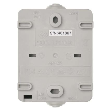 Interruptor 1-botão IP54