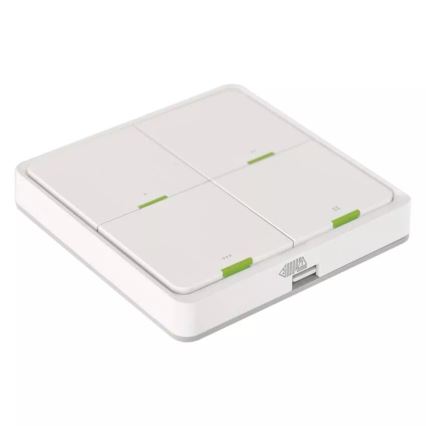 Interruptor 4 botões GoSmart Tuya branco