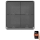 Interruptor  4 botões GoSmart Tuya preto