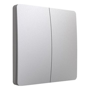 Interruptor cinético sem fios 2P IP67 prateado