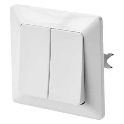 Interruptor de parede doméstico duplo alternado 250V/10A