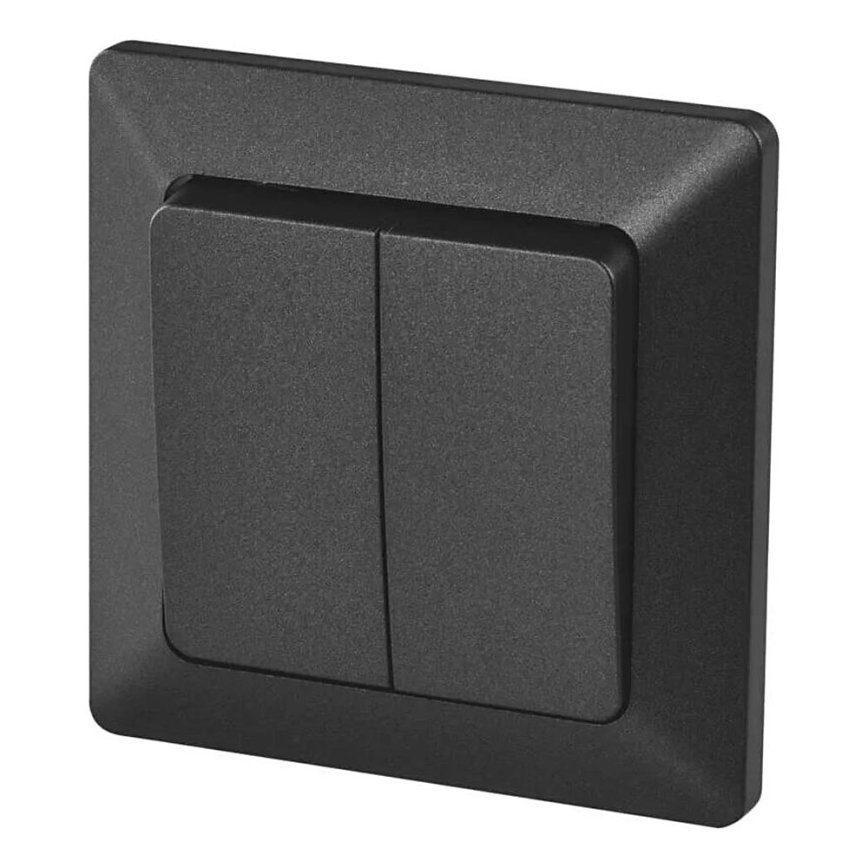 Interruptor doméstico série 250V/10A antracite
