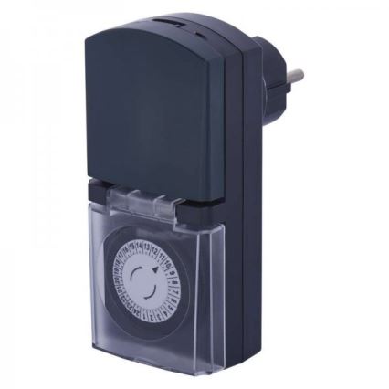 Interruptor horário exterior mecânico SCHUKO IP44