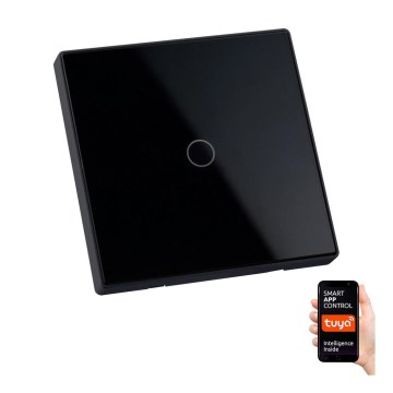 Interruptor táctil de 1 pólo SMART 800W/230V Tuya Wi-Fi preto