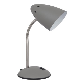 ITALUX - Candeeiro de mesa COSMIC 1xE27/40W/230V cinzento