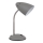 ITALUX - Candeeiro de mesa COSMIC 1xE27/40W/230V cinzento