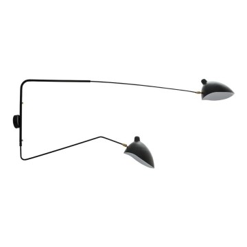 ITALUX - Candeeiro de parede DAVIS 2xE27/60W/230V