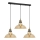 ITALUX - Candeeiro de teto suspenso HUBERT 3xE27/40W/230V