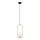 ITALUX - Candeeiro suspenso LUPUS 1xG9/25W/230V preto/dourado