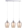 ITALUX - Candeeiro suspenso PIRITA 3xE14/40W/230V