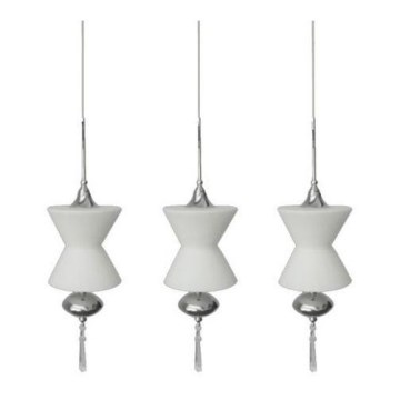 ITALUX - Candelabro num fio AURORA 3xG4/20W/230V