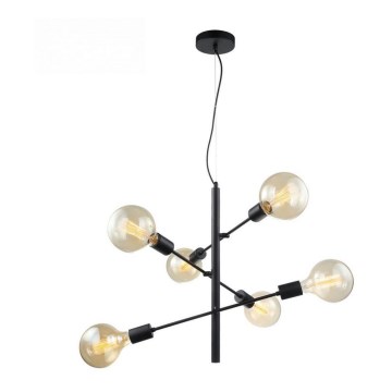 ITALUX - Candelabro num fio MADALYN 6xE27/40W/230V