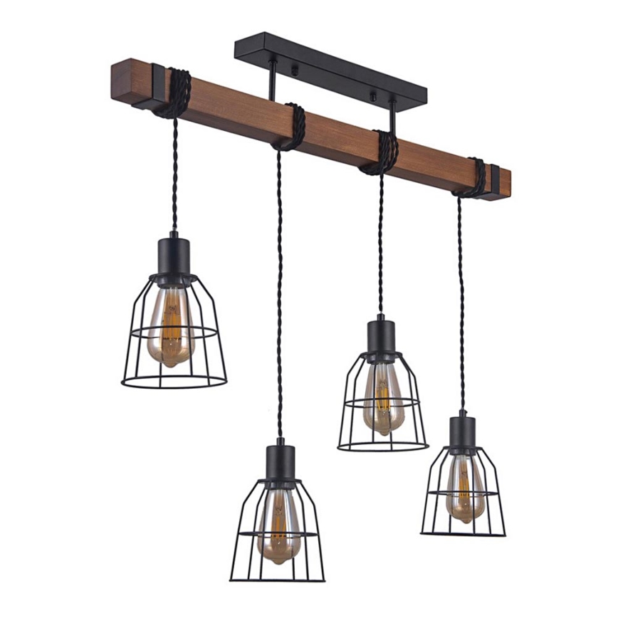 ITALUX - Candelabro num fio REDA 4xE27/40W/230V