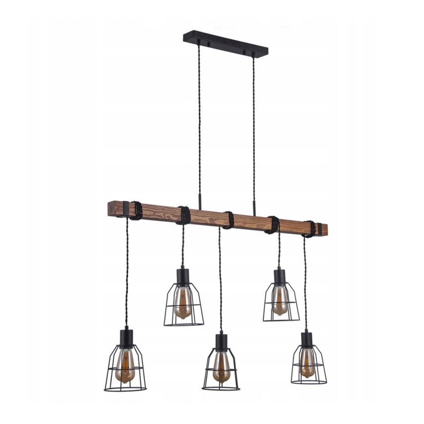 ITALUX - Candelabro num fio REDA 5xE27/40W/230V