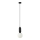 ITALUX - Candelabro suspenso ALDEVA 1xE27/40W/230V preto