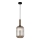 ITALUX - Candelabro suspenso ANTIOLA 1xE27/40W/230V diâmetro 20 cm bronze