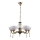 ITALUX - Candelabro suspenso BAXIO 5xE27/60W/230V