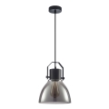 ITALUX - Candelabro suspenso DARLENA 1xE27/40W/230V preto