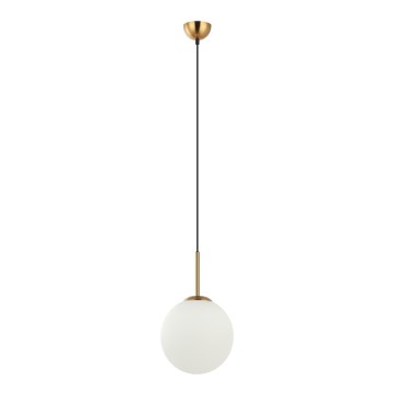 ITALUX - Candelabro suspenso DEORE 1xE27/40W/230V diâmetro 25 cm bronze