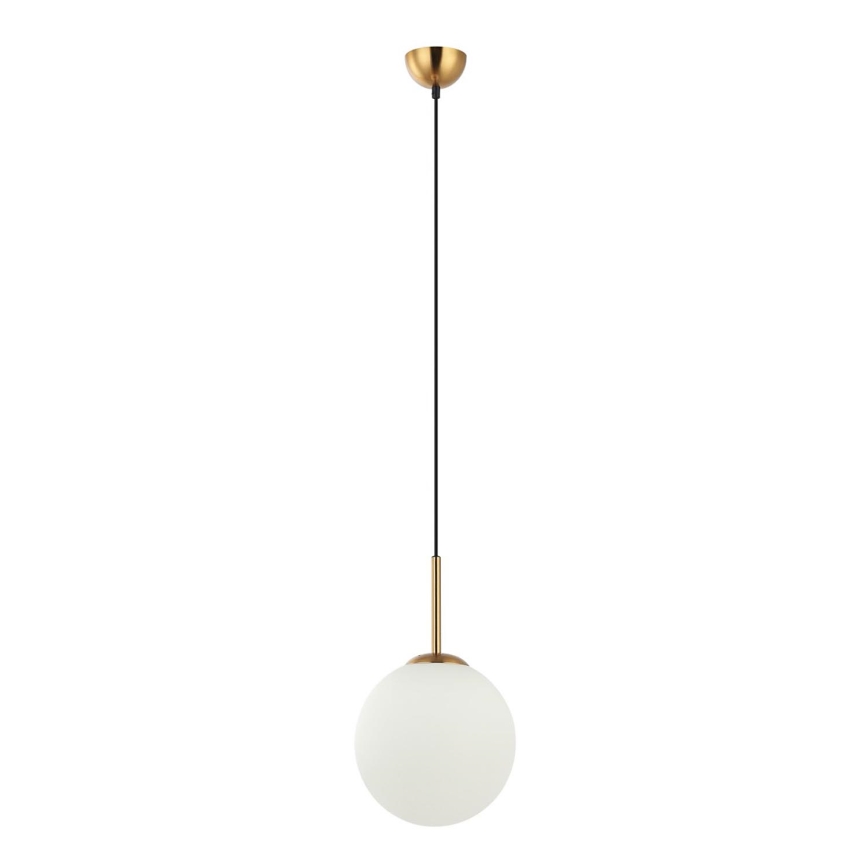 ITALUX - Candelabro suspenso DEORE 1xE27/40W/230V diâmetro 25 cm bronze