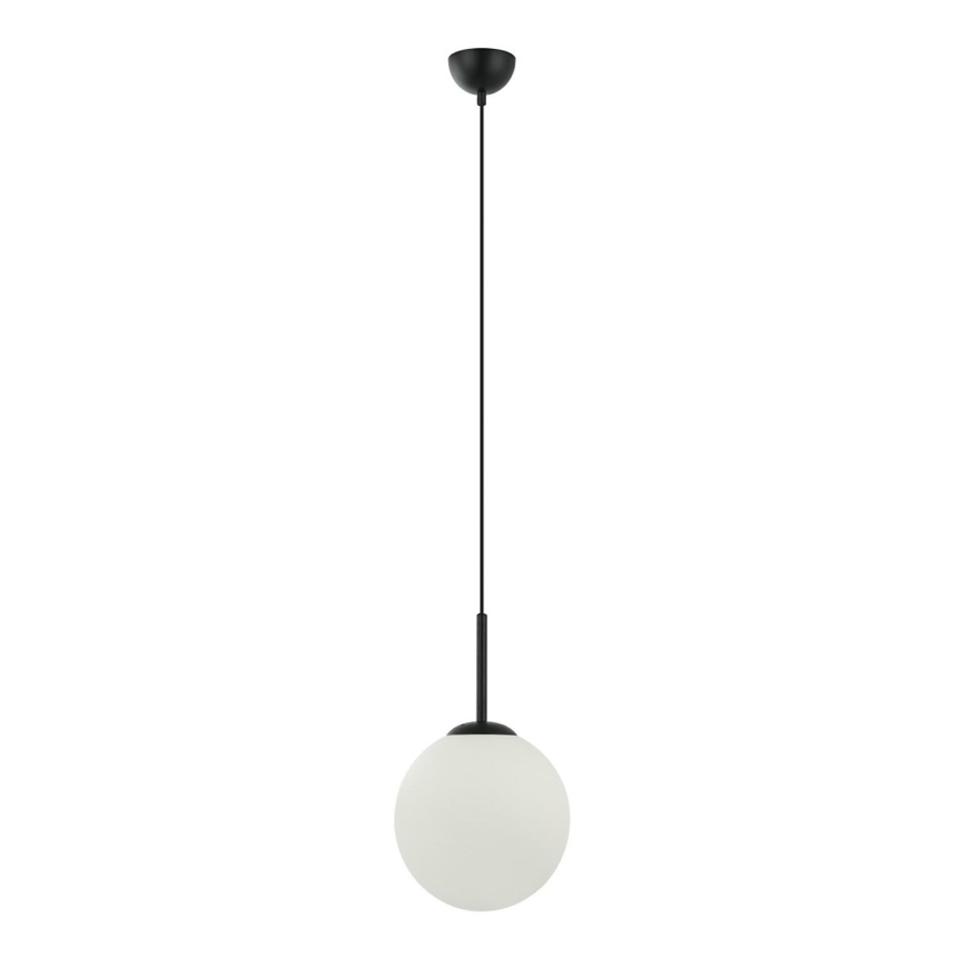 ITALUX - Candelabro suspenso DEORE 1xE27/40W/230V diâmetro 25 cm preto