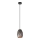 ITALUX - Candelabro suspenso HARLEY 1xE27/40W/230V antracite