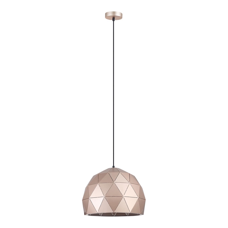 ITALUX - Candelabro suspenso HARLEY 1xE27/40W/230V Rosa dourado
