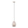 ITALUX - Candelabro suspenso HARLEY 1xE27/40W/230V Rosa dourado