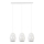 ITALUX - Candelabro suspenso HARLEY 3xE27/40W/230V branco