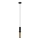 ITALUX - Candelabro suspenso ISIDORA 1xGU10/25W/230V preto/bronze
